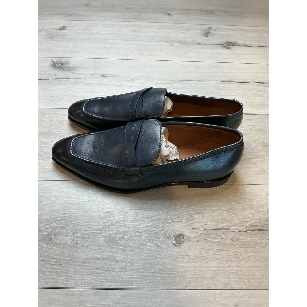 Moral Code Donald Driver Green Leather Loafer Dre… - image 7